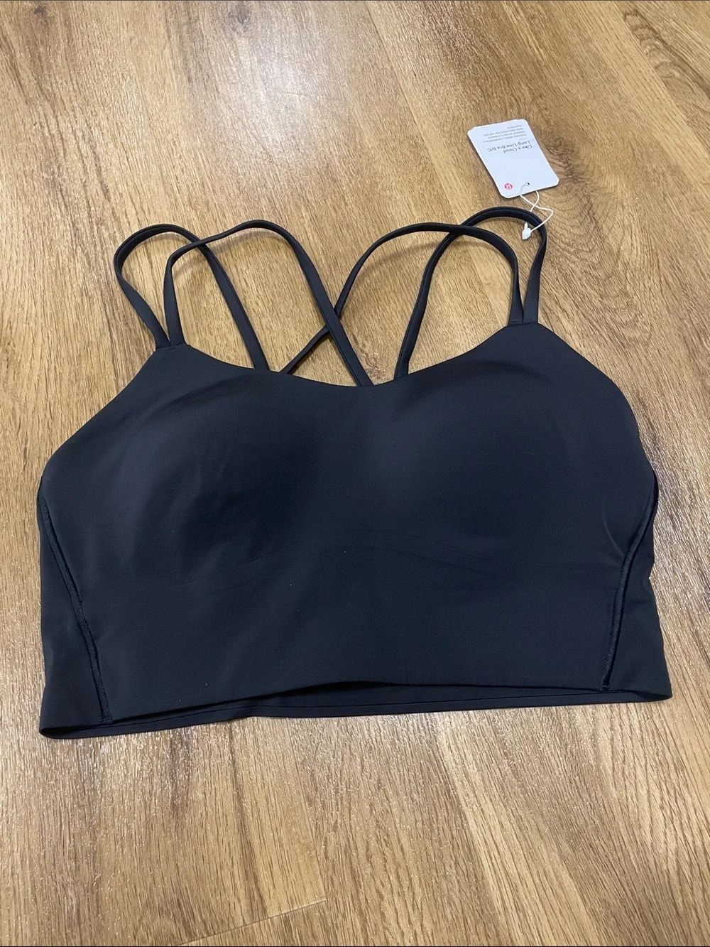 lululemon athletica black strappy
